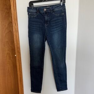 Jordache Dark Indigo Skinny Stretch Jeans